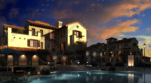3dsmax modern apartment building - 3D Building 107 by sundynasty
